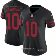 Jimmy Garoppolo Womens San Francisco 49ers Alternate Vapor Jersey Bestplayer Authentic Black